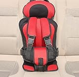 安全チャイルドシート 簡単脱着 簡易型ベビーシート 赤