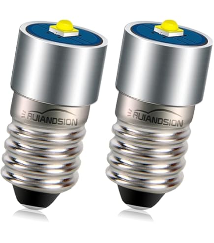 Amazon | LED豆電球 【4～6V対応】 5LED 口金サイズE10 【電球色】 1個