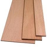 African Mahogany by The Piece、1 / 8 " x 3 " x 48 "