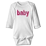 可愛い 子供 ベビー 英字 ポスター ストライプ デザイン 子供服 カジュアル White Size 24 Months