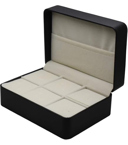 Amazon.co.jp: カフスボタン ネクタイピン ケース ボックス 豪華
