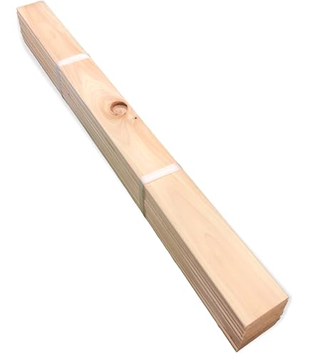 ひのきすのこ 10枚　 　 Amazon.co.jp: 国産桧 すのこ 板 10枚組 約幅70mm 厚み10mm 長さ