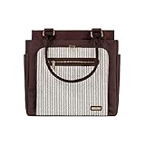 JJ Cole Freeman Diaper Bag, Dashed Stripe by JJ Cole