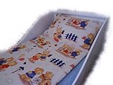 BlueberryShop 2 pcs BABY COT BED BUNDLE BEDDING SET DUVET+PILLOW COVERS 90 x 120 cm (35.5" x 47") ( 