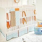 New Arrivals 4 Piece Crib Set, Orange Crush by New Arrivals [並行輸入品]