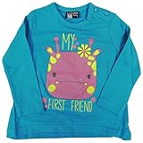ロサンベビーガール長袖Tシャツターコイズ18ヶ月 528-1200AD