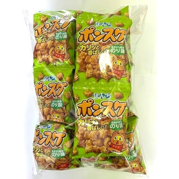 Amazon.co.jp: ぼんち 5Pポンスケのり味 (27g×5袋)×10個 : 食品・飲料