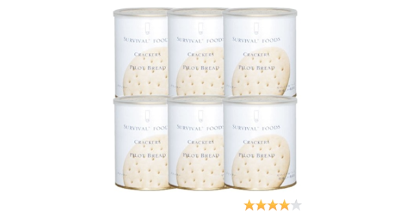 Amazon Co Jp サバイバルフーズ クラッカー 単品 6缶 ホーム キッチン