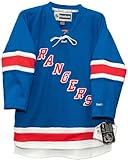 New York RangersホームブルーYouth Reebok Jersey L / XL