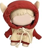 AXLUCE ぬい服-ぬいぐるみ-服-10～15cm パーカー 人形 (レッド帽子, 10-15cmぬいぐるみ用)
