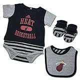 Outerstuff熱Baby Onesieよだれかけ& Bootie Set