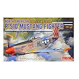 モンモデル 1/48 ノースアメリカン P-51D マスタング戦闘機 プラモデル MENLS-006