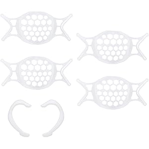 2021年改良版 マス インナー ガード ひんやりプラケット 3D フレーム ブラケット スペーサー イージーブレス 呼…