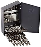 Gyros 45-32125 Premium Industrial Grade HSS Black Oxide 25-Pieces Metric Drill Bit Set [並行輸入品]