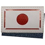 日本 ジャパン 国旗 日の丸 IR反射パッチ 赤外線反射 ワッペン アップリケ 腕章 装備用 ベルクロ対応 ND-0245-R06-WH