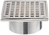 ジョーンズStephens d60954 3 – 1 / 2 x 5インチスクエア光沢クロムSpud Strainer