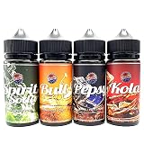 Soft Drink Spirit Soda/Pepsy/Kola/Bull ソフトドリンク スピリットソーダ ペプスィー コーラ ブル 100ml エナジードリンク エナドリ ソーダ サイダー 電子タバコ VAPE 爆煙 大容量 味が濃い ノンニコチン ニコチンフリー ノーニコチン (bull, 100ml)