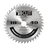 Timberline 10040-30 Ti-Cut General Purpose and Finishing 10-Inch Diameter by 40-Teeth by 30mm Bore, 
