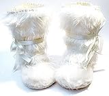 ベビーブーツ☆フォーマルにも！おしゃれ度ＵＰのふわもこブーツ０才ー３才