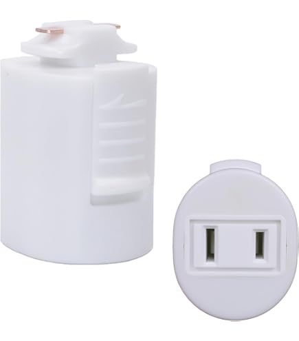 Amazon.co.jp: 東芝 抜止接地コンセント 白色 ライティングレール用