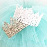 ベビークラウンティアラ☆超軽量素材がスリーピングベビーフォトにばっちり！人とは違ったおしゃれなベビー写真を撮りたいママさんに選ばれています新生児ベビーからハーフバースデー＆お誕生日のスタジオ写真撮影ア