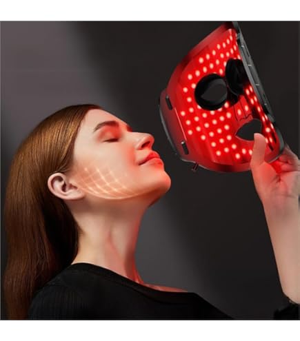 Amazon.co.jp: Lueear LEDフェイスマスクライト | 7色LEDフェイス