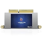 Gamerking Mac専用 1TB NVMe PCIe内蔵SSD 超高速 低消費電力 アップグレードSSD 対応モデル MacBook Pro 13インチ 2016 A1708 emc 2978, 2017 A1708 emc 3164 (オリジナルインターフェース)