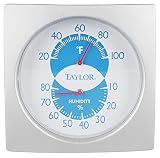 Taylor Precision5504Indoor Humidiguide and Thermometer-HUMIDGUIDE THERMOMETER (並行輸入品)