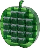 不二貿易 R.U.BOX アップル 0.14L 16杯 クリアグリーン 24507