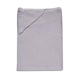 Lambs & Ivy Signature Knit Hooded Blanket, Violet by Lambs & Ivy