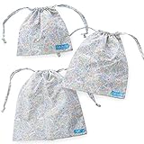 Catherine Cottage(キャサリンコテージ) 小花柄 撥水生地の巾着3点セット SML 小花柄