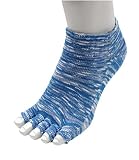 (カラビサソックス) KARABISA SOCKS 5本指ショートソックス 靴下 S(22-25cm) 027.清ら海ブルー KBA