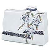 九谷焼 陶器 一輪挿し 紫式部