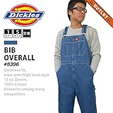 【アウトレット】ディッキーズ オーバーオール デニム 綿100％ 8396 色:DENIM サイズ:34