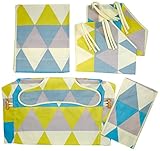 サンデシカ 【洗い替えカバーセット】BSCR(ビスクル) トライアングルブルー 9221-02Z