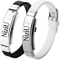 Amazon.co.jp: NiziU メンバー リストバンド シリコン ステンレス