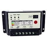 DC-HOUSE 20Aソーラーチャージコントローラー PWM 12V/24V LEDディスプレイ
