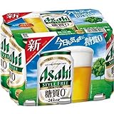 アサヒ スタイルフリー　糖質０　６缶パック ３５０ｍｌ×６缶