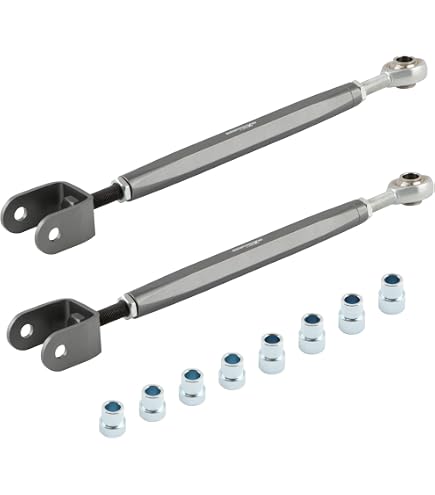 KSP Performance 2pc Adjustable Rear Camber Arm Kit – For 350Z 370Z Altima G35 G37 Sedan/Coupe
