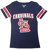 セントルイス・カージナルスのレディース半袖スクープネックベビージャージー L