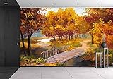 wall26 – 自己粘着壁紙大壁壁画シリーズ 66"x96" WMR-WP-X-C612-66x24x4