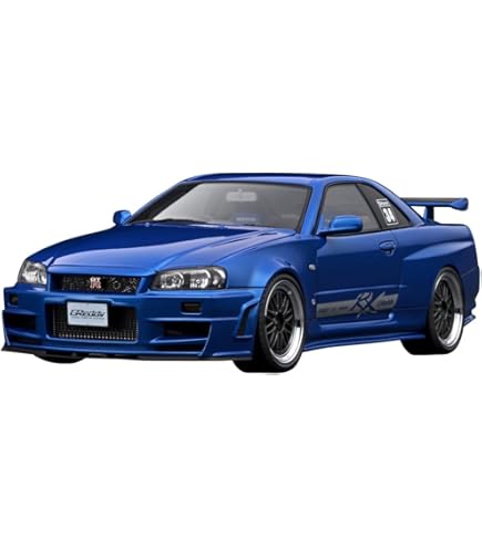 Amazon | ignition model 1/18 ニッサン Skyline GT-R (BNR34) White