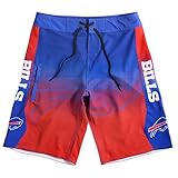 KLEW NFL Buffalo Billsグラデーションボードショーツ ブルー