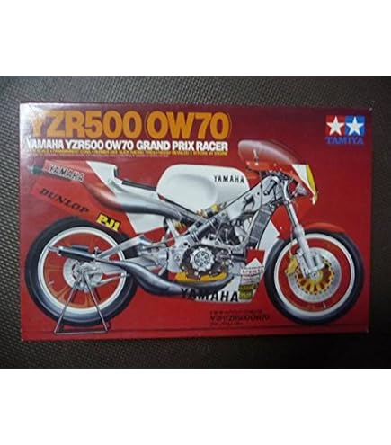 | タミヤ 1&frasl;12オートバイ アカイ ヤマハ（YAMAHA） YZR500