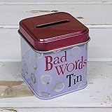 Bright Side ~ Miniお金ボックス/ Tin ~ Bad Words Tin