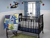 Little Bedding 3 Crib Piece Set, Monster Babies by Little Bedding [並行輸入品]