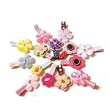 BIANHUAN ヘアアクセサリー ヘアピン ヘアアクセサリー 12点 キッズ 子供 ベビー用品 女の子 出産祝い 内祝い ギフト かわいい 可愛い キュート