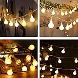 naisidier 100 LEDストリングライト33フィート暖かい色のガーデンパーティーand Holiday Decoration COMINHKG106649
