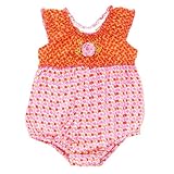 Mimi&Maggie ミミアンドマギー 花柄ロンパース 12-18M mmss1202-01