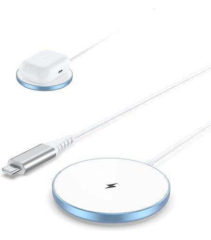 Syncwire マグネット マグセーフ充電器 ワイヤレス充電器 Amazon.co.jp: Syncwire MagSafe ワイヤレス 車載充電器 2in1